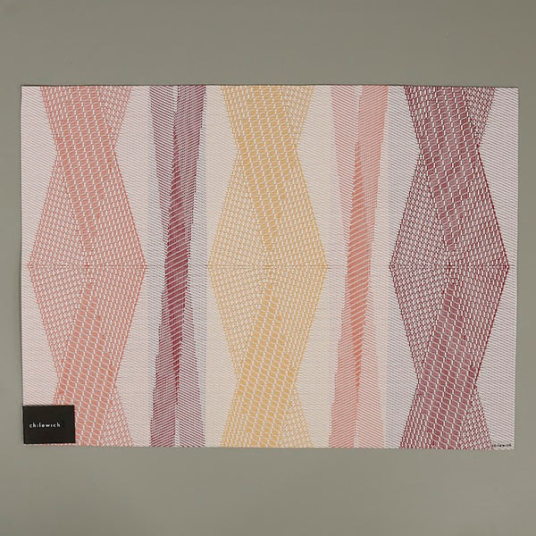 Chilewich Vinyl Placemats / Kimono Sherbet