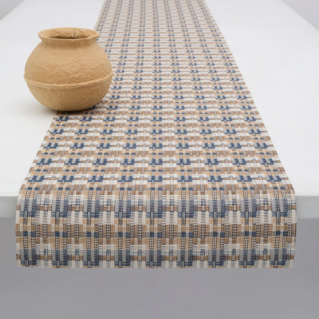 Chilewich Vinyl Table Runner / Coast 14" x 72"