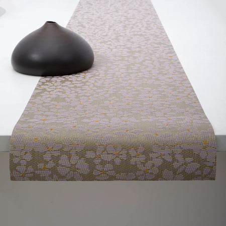 Chilewich Vinyl Table Runner / Mica 14" x 72"