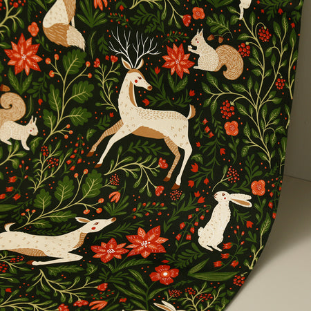 Christmas Forest Table Runner 16 x 80"