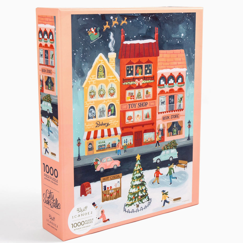 City Sidewalks Holiday Puzzle