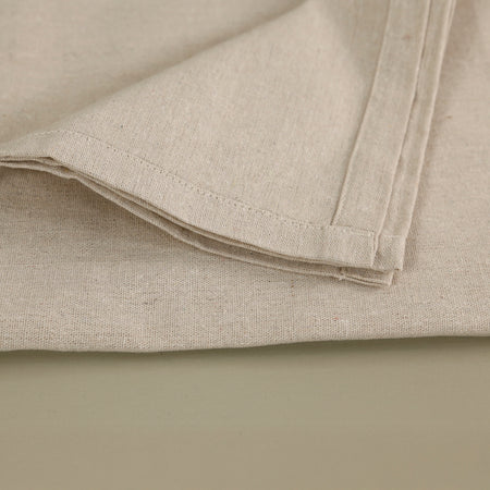 Classic Solid Beige Tablecloth