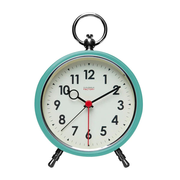 Factory Alarm Clock / Turquoise