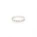 Coin Disc Sterling Stacking Ring