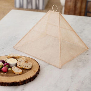 Collapsible Woven Food Tent / Small / Rose