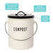Compost Bin / Vintage Ivory