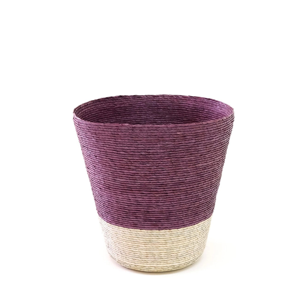 Makaua Palm Leaf Conical Basket / Uva