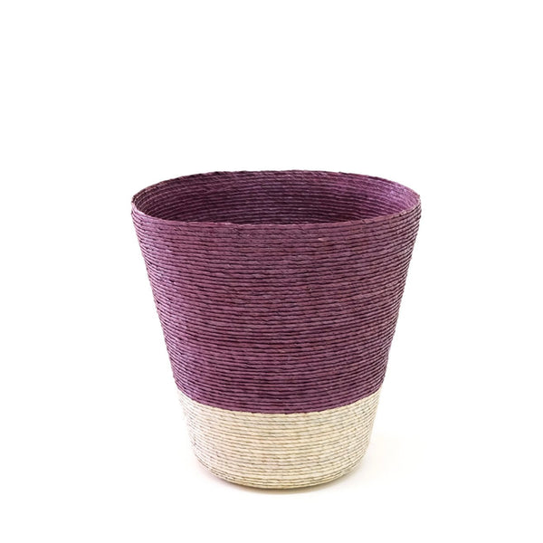 Makaua Palm Leaf Conical Basket / Uva
