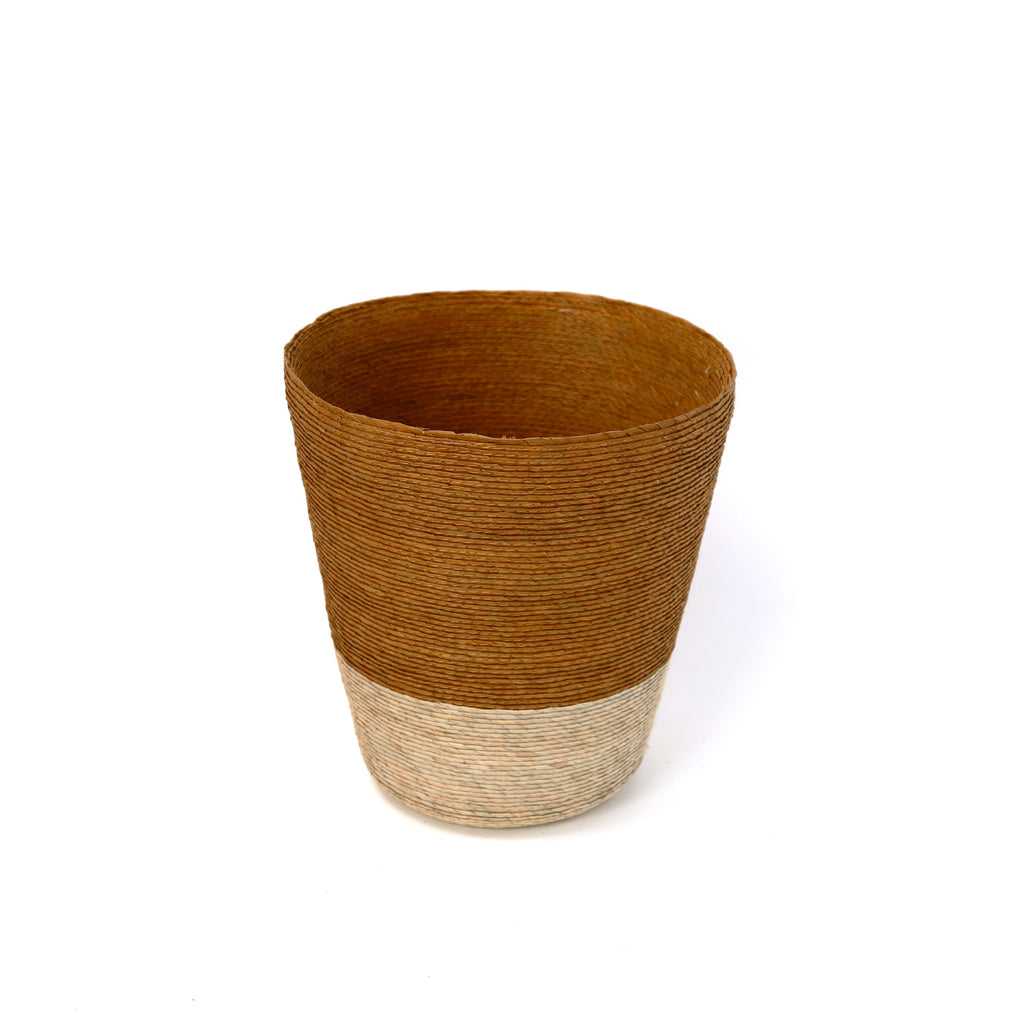 Makaua Palm Leaf Conical Basket / Trigo