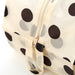 Baggu 3D Large Zip Pouch / Cream Dots