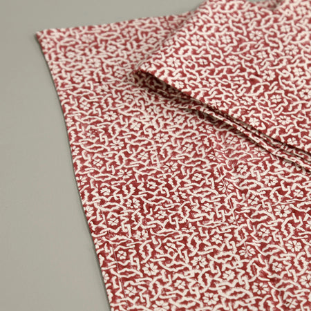 Crimson Valley Handwoven Cotton Napkins / Set of 4