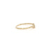 Arched Crown Gold Ring