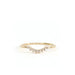 Arched Crown Gold Ring