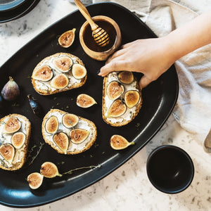 Dadasi Oval Platter / Black Large