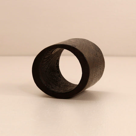 Wood Napkin Ring / Straight Edge