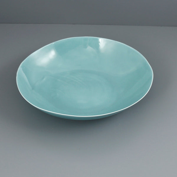 Davistudio Small Low Serving Bowl / Turquoise