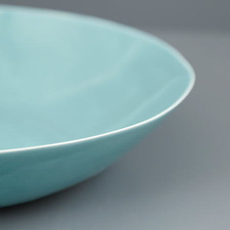 Davistudio Small Low Serving Bowl / Turquoise
