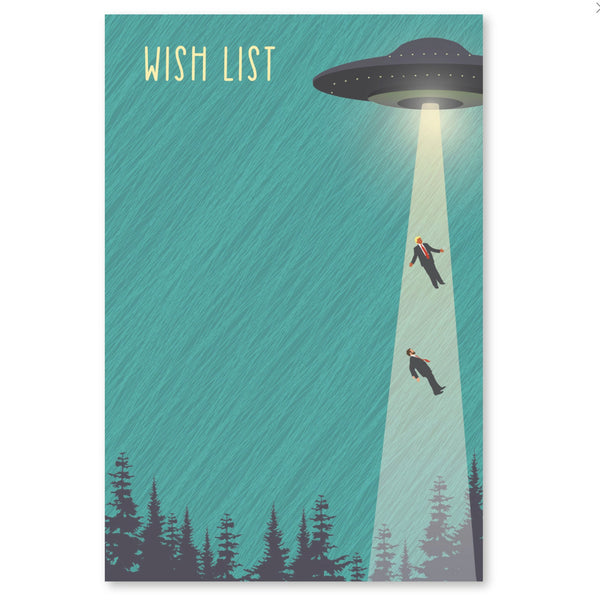 Desk Notepad / UFO Wishlist