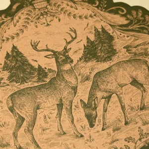 Paper Placemat Pack / Die-Cut Moss Fable Fauna