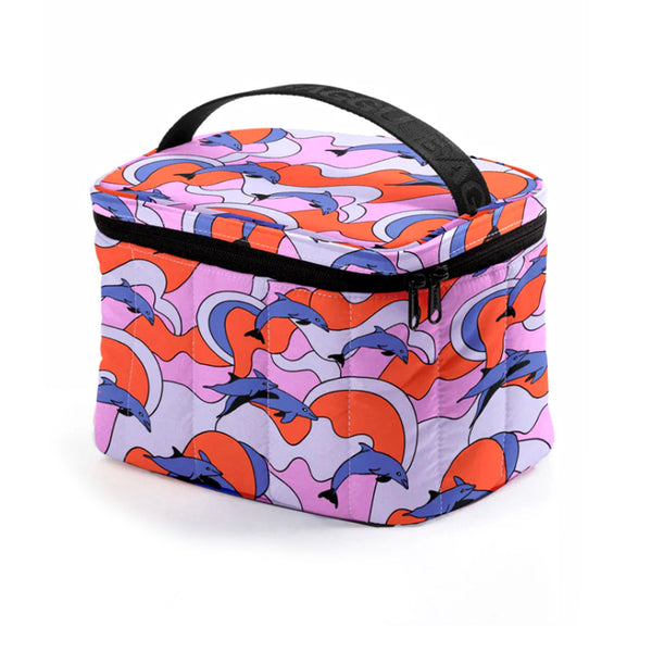 Baggu Puffy Lunch Bag / Dolphins