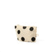 Baggu Small Go Pouch / Cream & Black Polka Dots