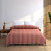 Turkish Cotton King Throw / Dusty Rose