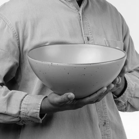 East Fork Tall Serving Bowl / Panna Cotta