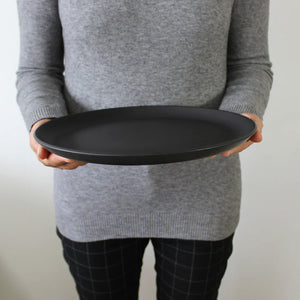 Edan Flat Dinner Plate / Green