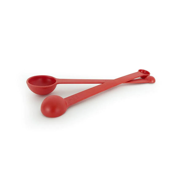 Ekobo Bamboo Measuring Spoon Set / Tomato