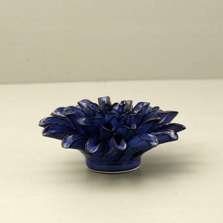 Ceramic Flower / Electric Blue Cornflower