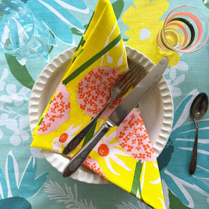 Elizabeth Grubaugh 4pc Napkin Set / Allium