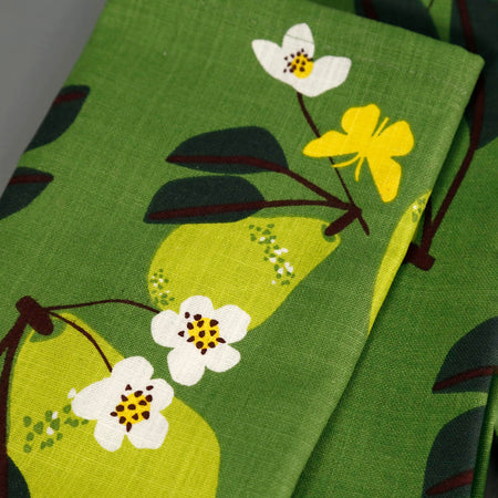 Elizabeth Grubaugh 4pc Napkin Set / Pears