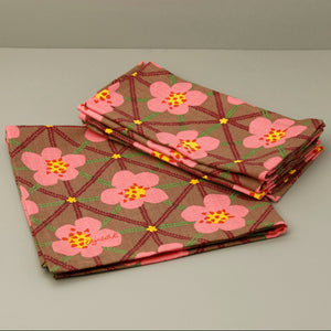 Elizabeth Grubaugh 4pc Napkin Set / Punch
