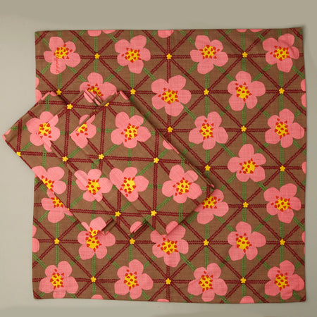 Elizabeth Grubaugh 4pc Napkin Set / Punch