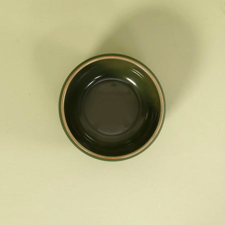 Epa Soup Bowl / Matte & Shiny Green