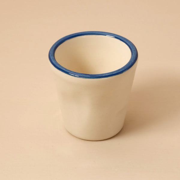 Espresso Shot Cup / Blue Rim
