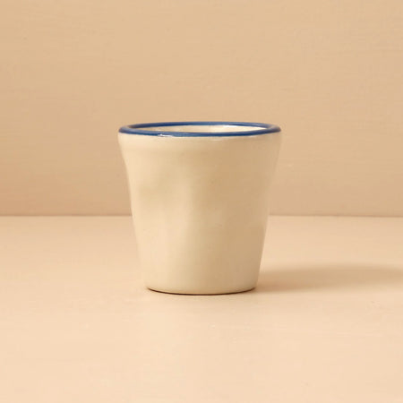 Espresso Shot Cup / Blue Rim
