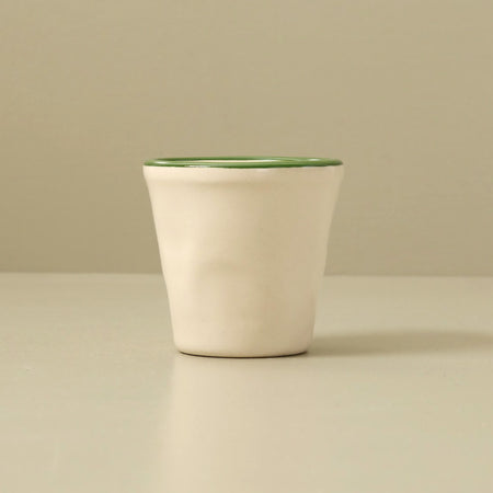 Espresso Shot Cup / Green Rim