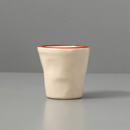 Espresso Shot Cup / Red Rim