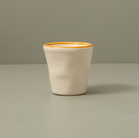 Espresso Shot Cup / Yellow Rim