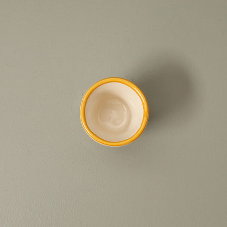 Espresso Shot Cup / Yellow Rim