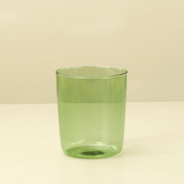 Essential Drinking Glasses / Green / Medium