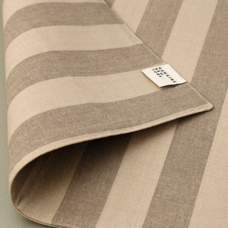Essential Striped Placemat / Greys