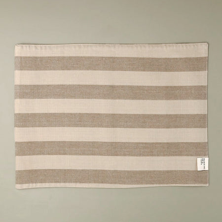 Essential Striped Placemat / Greys