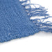 Solid Color Cotton Indoor Rugs / Gulf Blue 2x3'