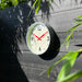 Factory Outdoor Wall Clock / Zinc