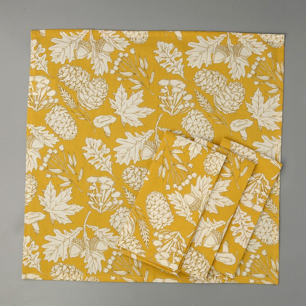 Fallscape Cotton Napkins / Set of 4