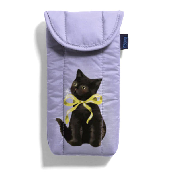 Baggu Puffy Glasses Sleeve / Fancy Cats