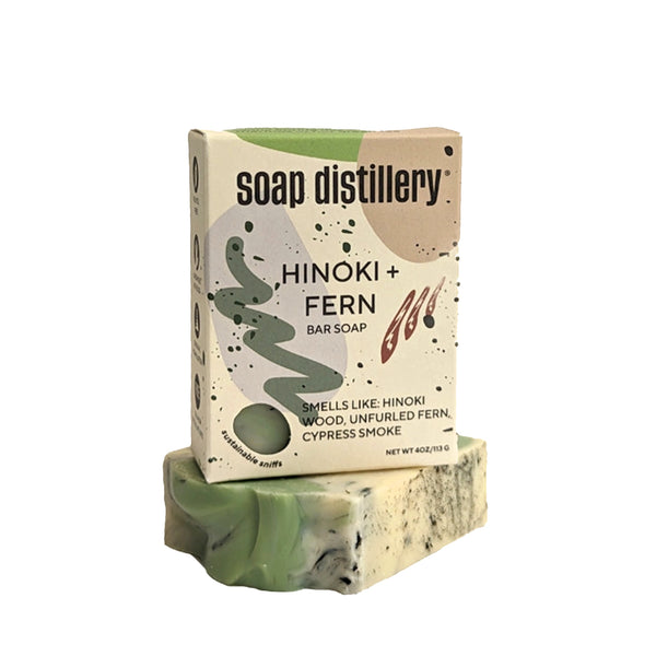 Soap Distillery Bar Soap / Hinoki + Fern