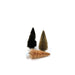Fiber Bottle Brush Trees Set / Grey